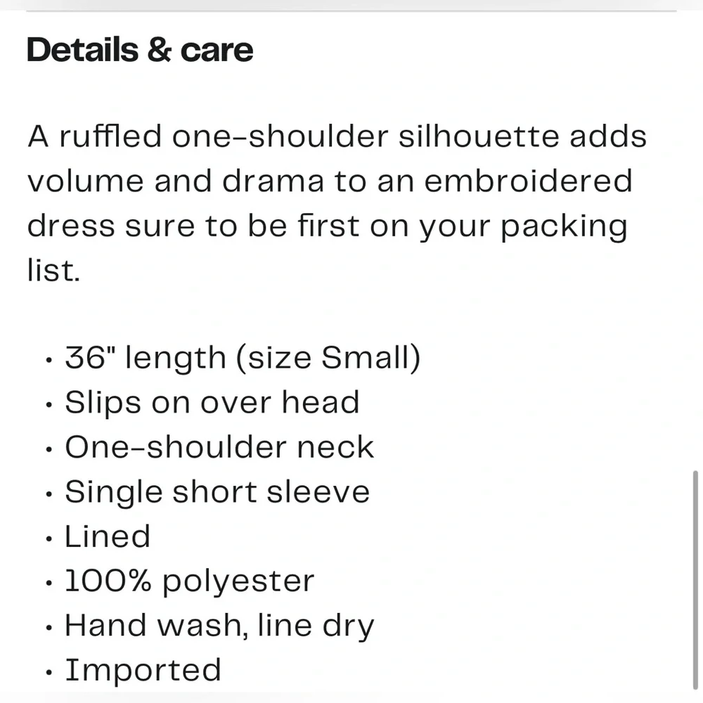 Trina Turk “Phebe” One Shoulder Dress. Ladies M - Picture 5 of 14